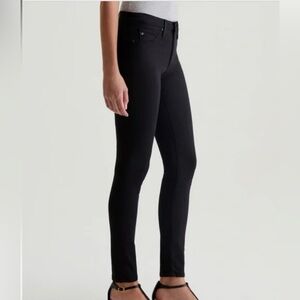 AG Adriano Goldschmied Black The Legging Ankle Jeans. Size 27